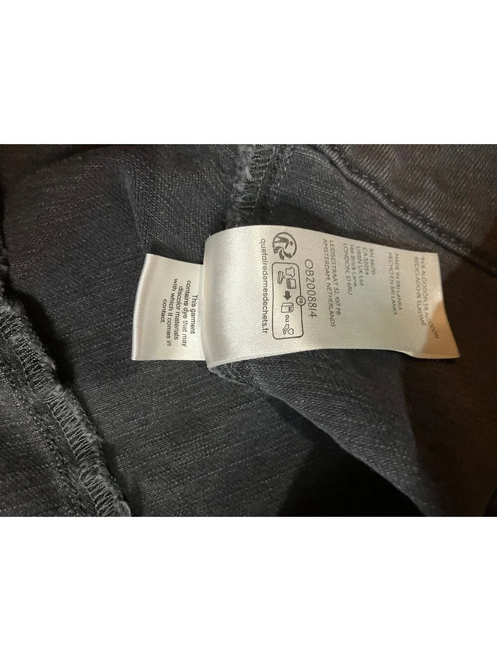 NWT We The Free People Black Denim Micro Shorts High Waist Booty Y2K Festival XL